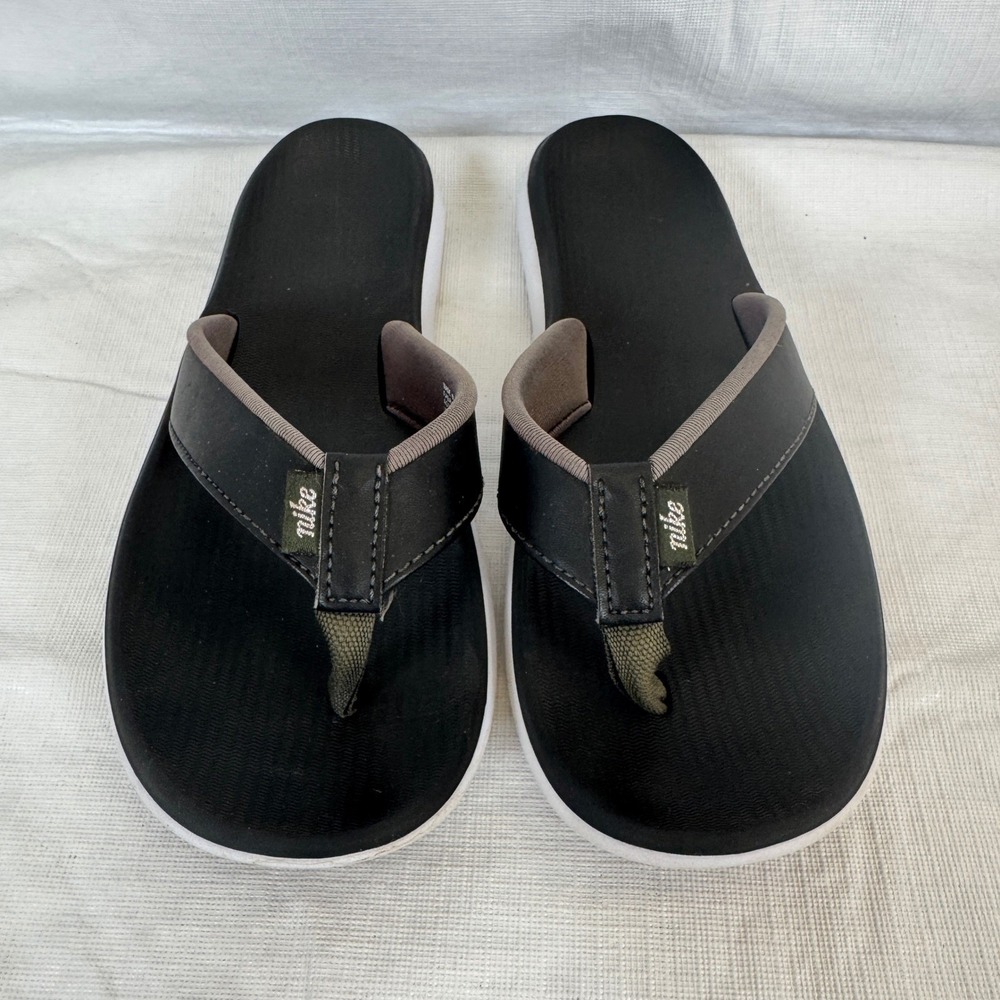 Nike Womens Ultra Comfort 3 Thong Flip Flops Black AO3622-002 Size 6
